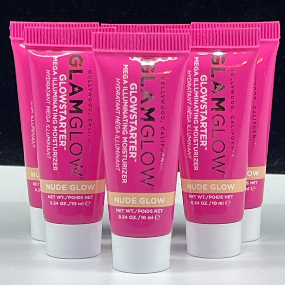 GlamGlow GLOWSTARTER Mega Illuminating Moisturize Nude Glow .34oz factory sealed